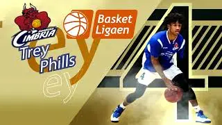 Trey Phills Mid Season Highlights 2021/22|| Denmark  Basketligaen || Randers Cambria