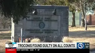 Troconis behind bars following guilty verdict