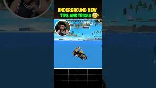 🔥 FREE FIRE UNDERGROUND TRICKS 😱 | SECRET HIDDEN PLACE IN TRAINING GROUND | FF TIPS & TRICKS #shots