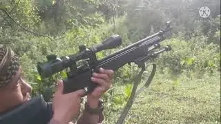 Hunting with PX100 PCP Air Rifle (Loud sound)
