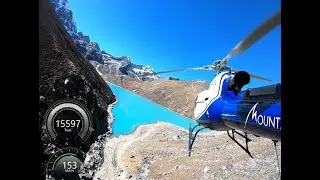 Gokyo lakes from Lukla (Nepal) - Passenger Pick up - Mountain Helicopters