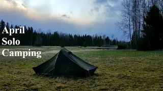 April Solo Camping | Robens Starlight 2 | April 2023 [English]