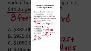 ASVAB/PiCAT Arithmetic Reasoning Practice Test Q: Conversions #acetheasvab w/ #grammarhero #afqt