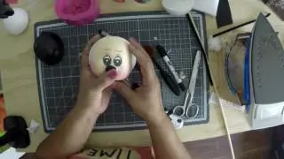 COMO HACER FOFUCHA CARITA Y CABEZA TALLADA DE CATARINA