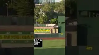 Trea Turner hits a lead-off homer to score the first run #mlb #baseball #sports #phillies #start #_