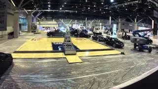 So if you did not see us at this years Auto Show here is what ya missed#timelaspe