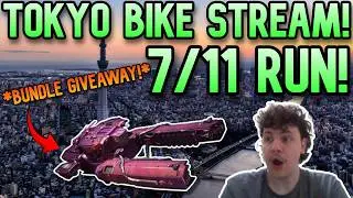🔴LIVE - JAPAN STREAM🔴HEART THROB MONTHLY BUNDLE GIVEAWAY!!🔴BIKING TO 7/11!🔴JOIN DISCORD TO WIN🔴ENJOY