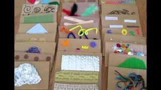 Manualidades educativas reciclamos Caja de almacenamiento de texturas hazlo tú mismo