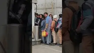 Long queues at the Petrol Pumps in Ludhiana as fuel crisis induces panic-buying
