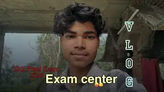 Board Exam Tension ❌ Fun Vlog ✅ | Exam Center Visit With Friends
