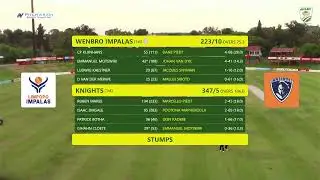 CSA Division 2: 4-Day Series | Knights vs Wenbro Impalas - Day 2 | 2025/26