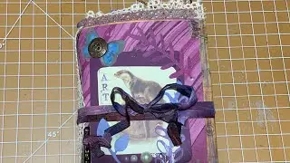 Handmade Art Folio/Mini Lapbook Journal Tour (no talking)