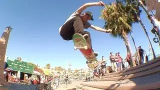 Fakie Three Shove Santa Monica Triple Set! - Paul Hart - Filmbot15
