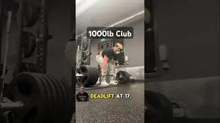 1000 Pound Club - 17 Year old totals 1400 lbs in squat, bench, deadlift.