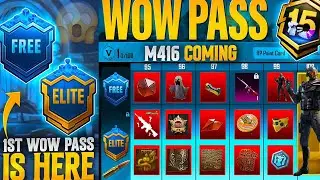 A15 WOW Pass Rewards 🎉 | M416 Skin Unlock 🔥 | PUBG Mobile Season A15