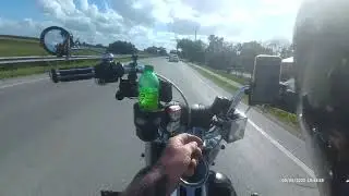Riding around Pahokee, Florida US-441 Roger's view March 5, 2022, Florida