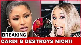 WATCH!📛Nicki FURIOUS as Cardi B HUMILIATE Her Online after she looses over 10million followers on IG