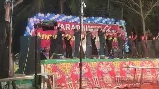 ||DEVARA MOVIE|| dance performance by varadhi international school puttaparthi 🏫 my brother jeevan 🥰