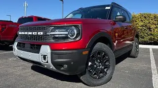2026 Ford Bronco Sport - Badlands - Ruby Red Metallic - Walkaround