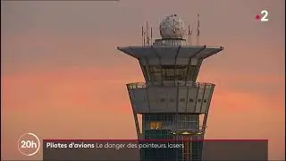 Lasers et avions : compatibles ? Reportage France 2 avec AviaSim