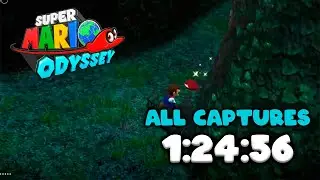 Super Mario Odyssey (Category Extensions) - All Captures in 1:24:56