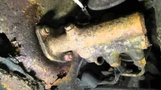1973 Porsche 914 - Removed the fuel tank
