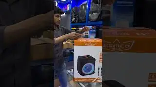 Mini Bomb 💣 Trolly Speaker 8 inch 🤩 2 Cordless Mic 🎤  @gemcoindia ☎️9899622788 #trollyspeaker