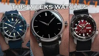 This Weeks Watches - Moser Endeavour Vantablack, Seiko 
