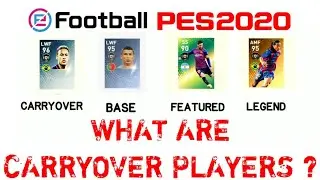 carryover players pes 2020 mobile