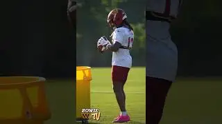 #Commanders WR KJ Osborn Getting Some Work-in on Day 3 of Training Camp #nfl #bowietv #raisehail