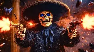 Dark Country Western Cinematic |  A Saloon Under the Graveyard