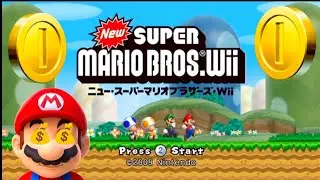 New Super Mario Bros. Wii - All Coin Battle Stages 100% Clear [No Damage]　マリオWiiでのコインバトル専用コースを全て紹介