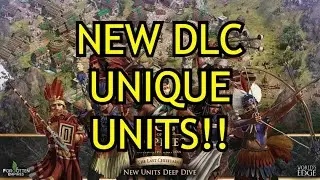 New DLC Unique Units! | AoE2: DE The Last Chieftains