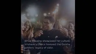 Honoring Heritage: Prajakta Koli's Fianc&eacute;'s Tribute at Sangeet Night