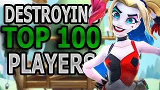 HARLEY QUINN DESTROYING TOP 100 PLAYERS ... | Multiversus
