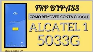 COMO REMOVER CONTA GOOGLE ALCATEL 1 VODACOM 5033G | FRP BYPASS / REMOVE GOOGLE ACCOUNT ALCATEL 5033G
