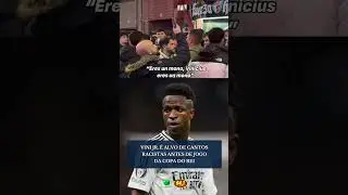 VINI JR. &Eacute; ALVO DE CANTOS RACISTAS ANTES DE JOGO DA COPA DO REI