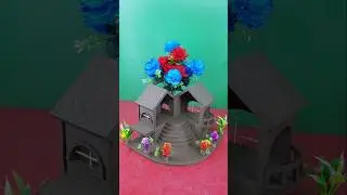 Beautiful Cute natural Clay house design 🏡 #craft #diy #clayhouse #creativeclayideas #art