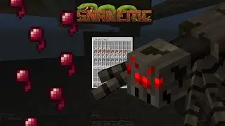 Farmer Challenge ✅ Now I Need More Eyes!  Minecraft Sky Island! (Play.SnakeMC.Com)