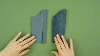 Rag Doll Outfit Tutorial - Denim Jacket - Part 2