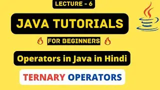 Ternary Operator in java (Hindi)