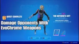 Damage Opponents With EvoChrome Weapons - Fortnite Bytes Quests - Chapter 3 Season 4