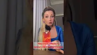 PREVIS&Atilde;O PARA O SIGNO DE CAPRIC&Oacute;RNIO | VIDENTE CHALINE GRAZIK  #previs&otilde;es #signodecapricornio