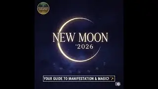2026 New Moon Guide: Your Year of Manifestation & Magic! 🌑✨