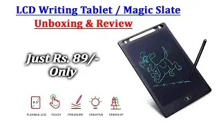 LCD Writing Tablet Unboxing & Review (8.5Inch) | Writing pad for kids 🪄 Magic slate or Digital slate