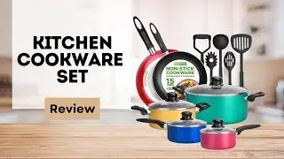 NutriChef Non Stick Kitchen Cookware Set  Review