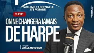 CULTE INAUGURAL DE SUBLIME TABERNACLE D'EFOBANK CHEZ LE PAST GRACE MUTOMBO DIMANCHE 11-01-2026 