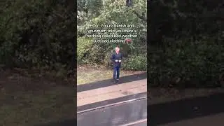 POV: No Bad Danish Weather 🇩🇰🌧️ #denmark #danish #rain #weather #dansk #regn #funny