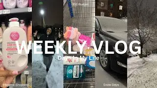 Weekly Vlog❄️| Snow Days, Hygiene Shopping, etc. | LifeofK! 💖