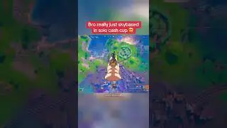 Skybasing in Solo Cash Cup! 🤯 #fortnite #gaming #skybase #fortnitefunny #fortnitecompetitive